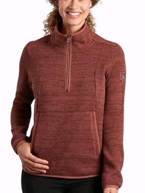 KUHL Ascendyr Quarter-Zip Fleece Sweater